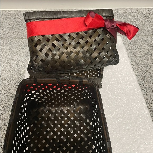 NWOT A Beautiful Brown 3 pc Gift Basket Carefully Crafted for Bath & Body works! - Picture 11 of 12